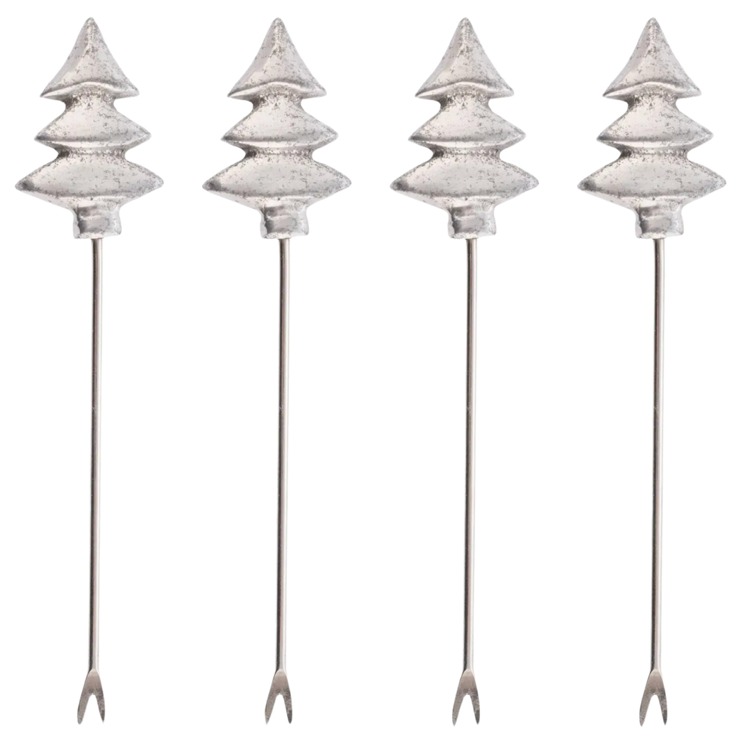KARMA Christmas Tree Cocktail Picks