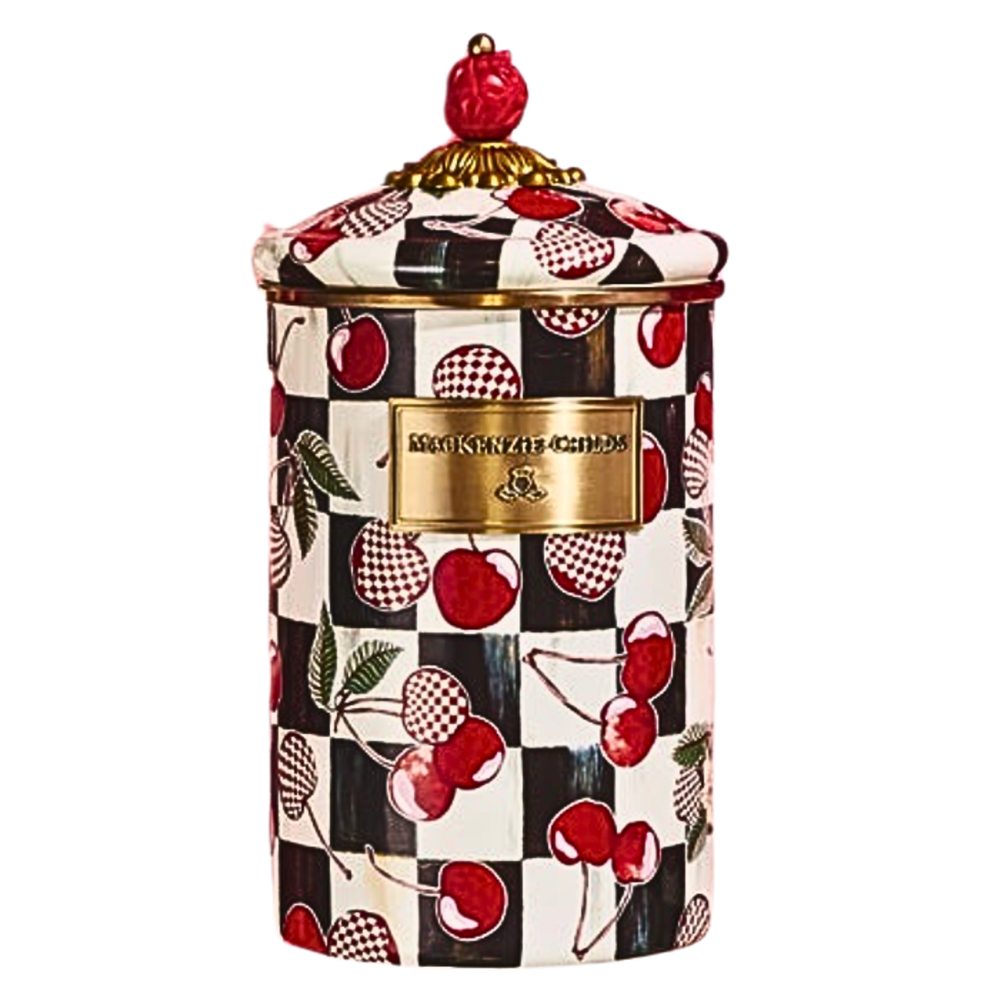 MACKENZIE CHILDS Mon Cheri Large Canister Default Title