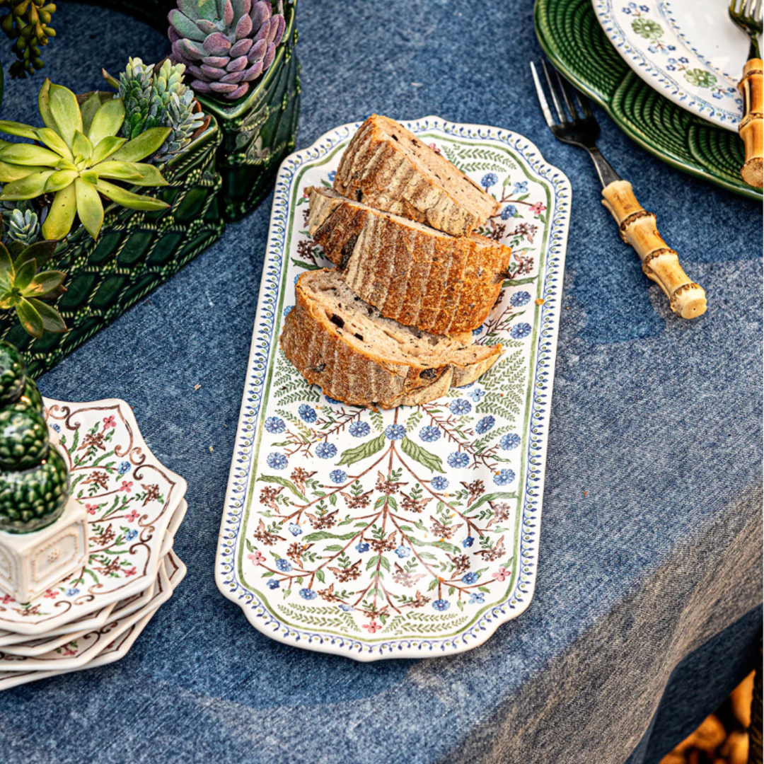 JULISKA Villa Seville Chambray Hostess Tray