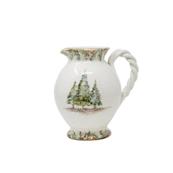 ARTE ITALICA Small Natale Square Pitcher Default Title
