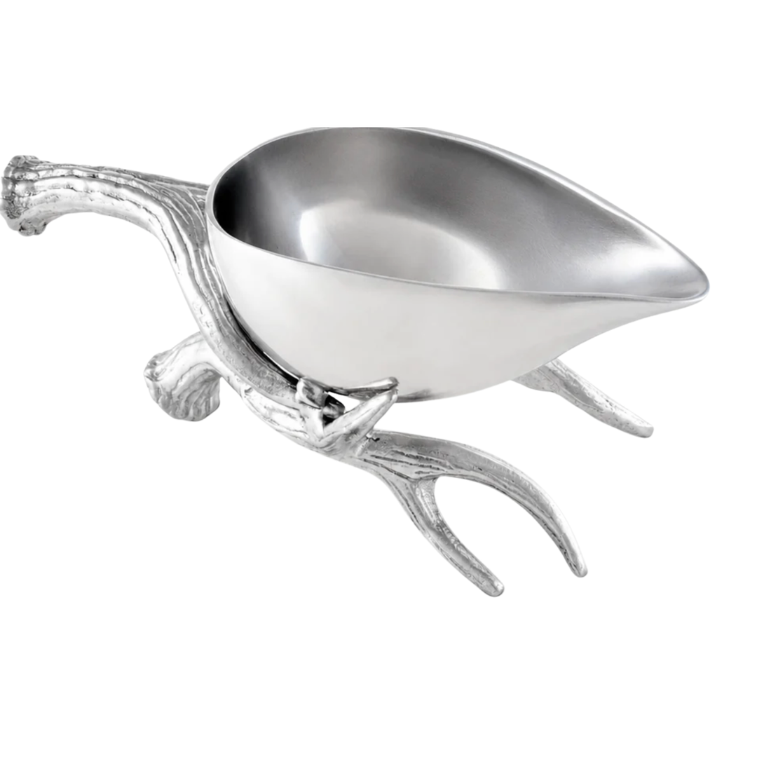 ARTHUR COURT Arthur Court Antler Gravy Boat Default Title