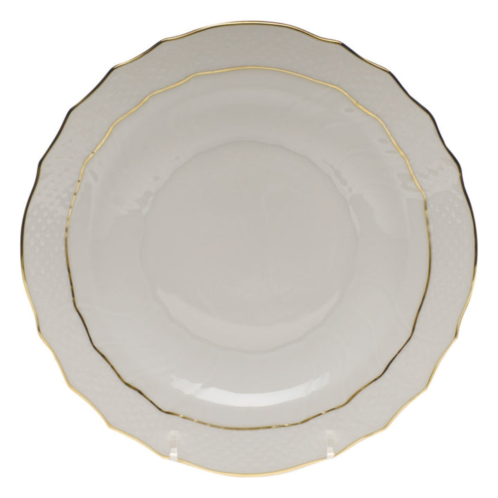 HEREND Golden Edge Salad Plate