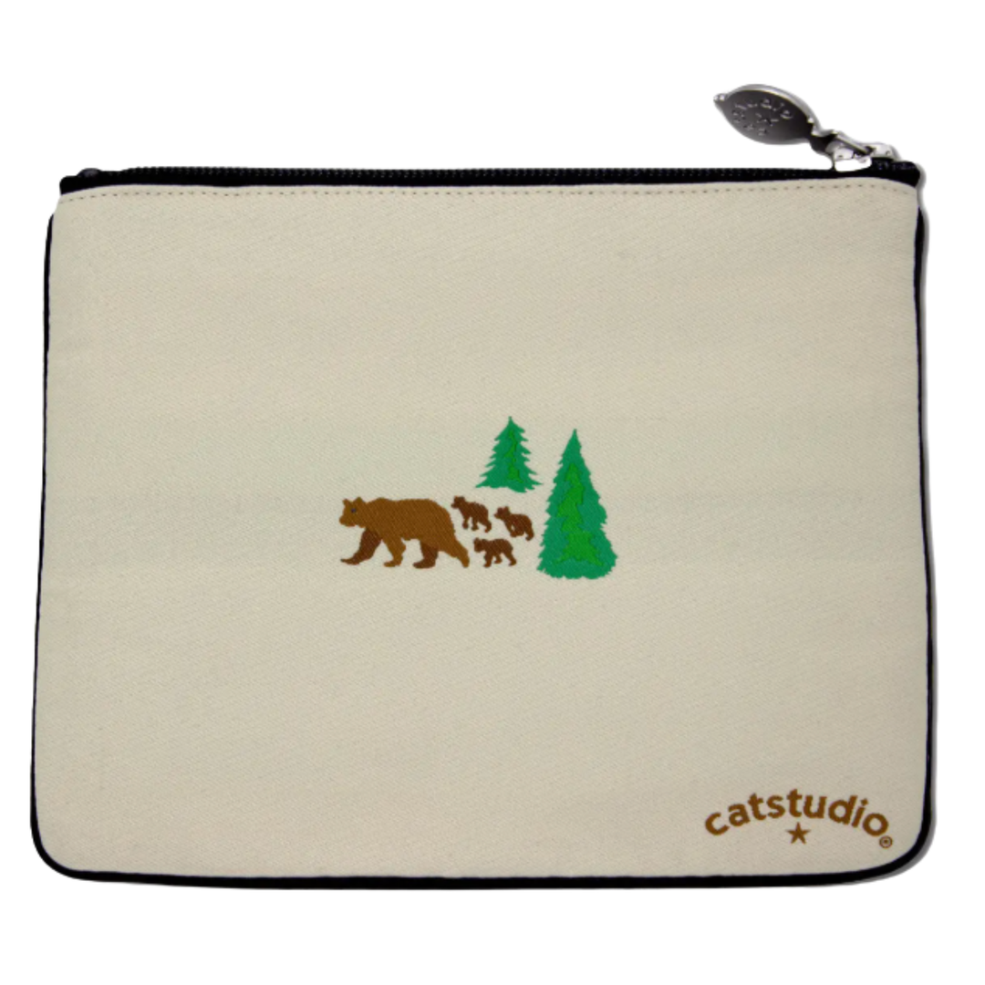 CATSTUDIO Grand Teton Embroidered Zip Pouch