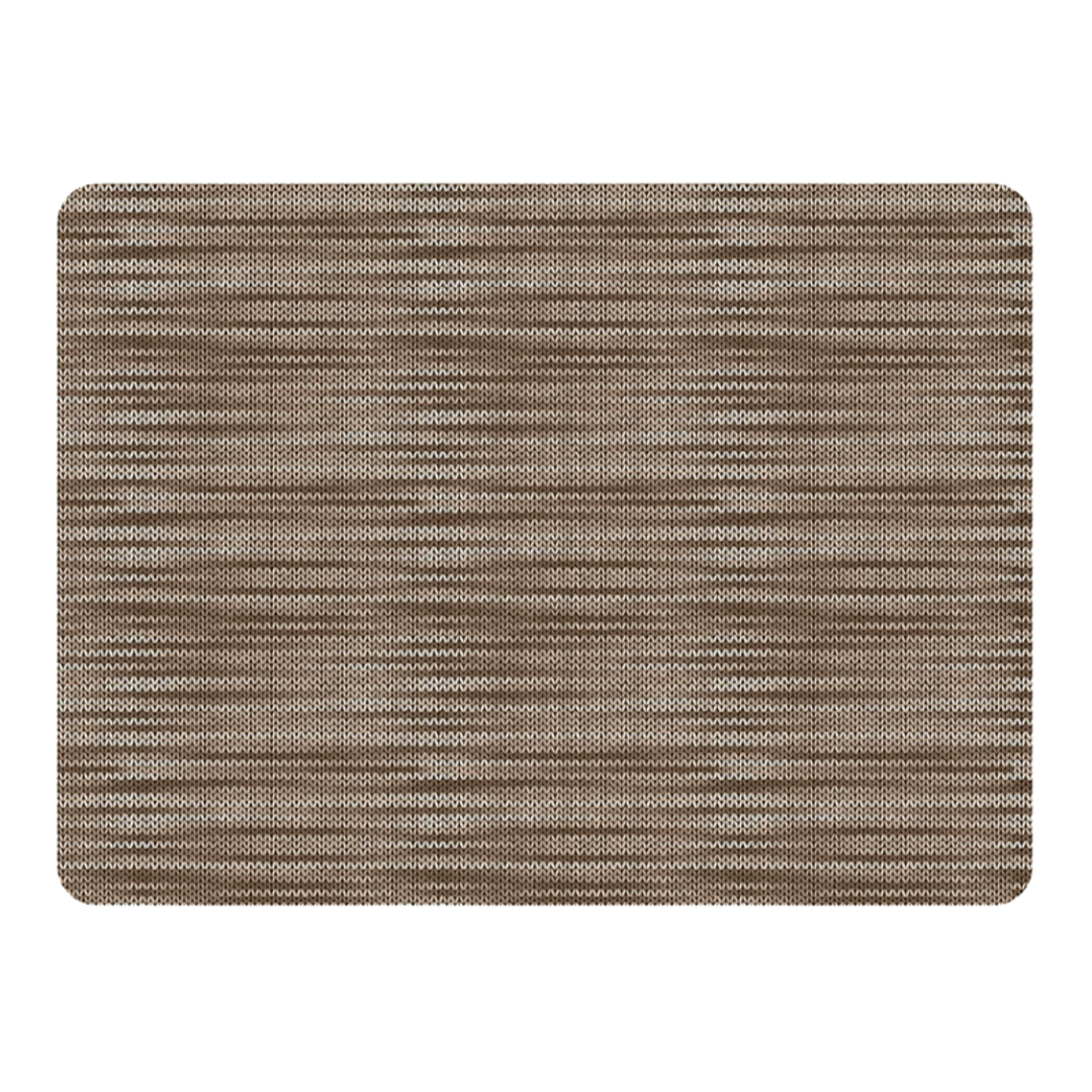 DAVANTI/VIA DECO HOME Temp Knit Rectangular Sandstone Placemat Default Title