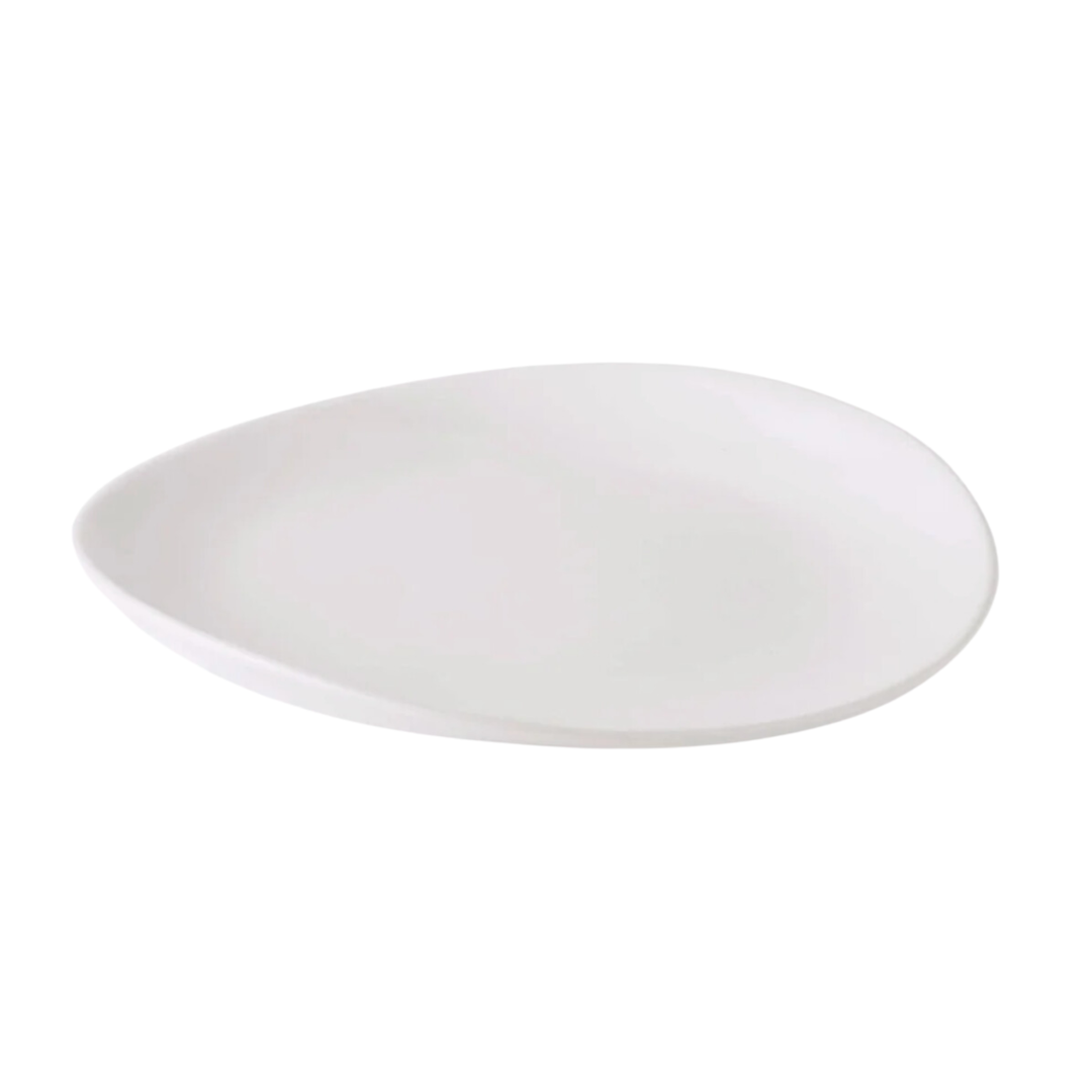 SIMON PEARCE Alabaster Dinner Plate