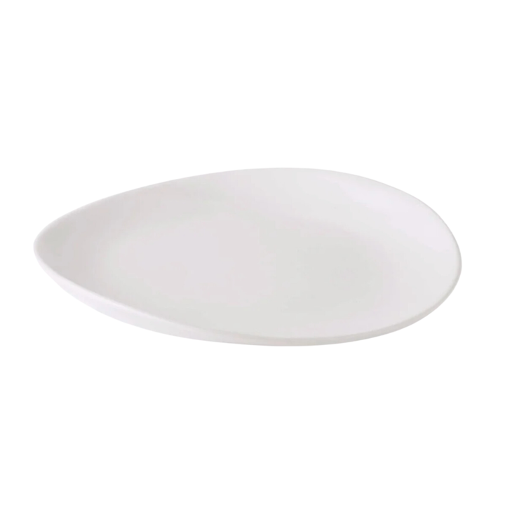 SIMON PEARCE Barre Alabaster Dinner Plate