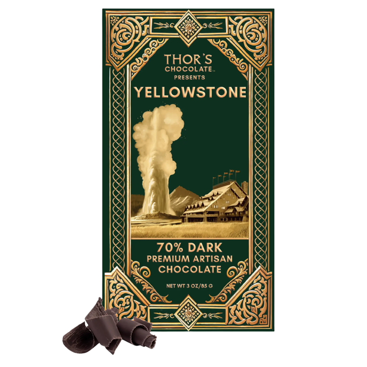 Yellowstone Edition 70% Dark Chocolate Bar