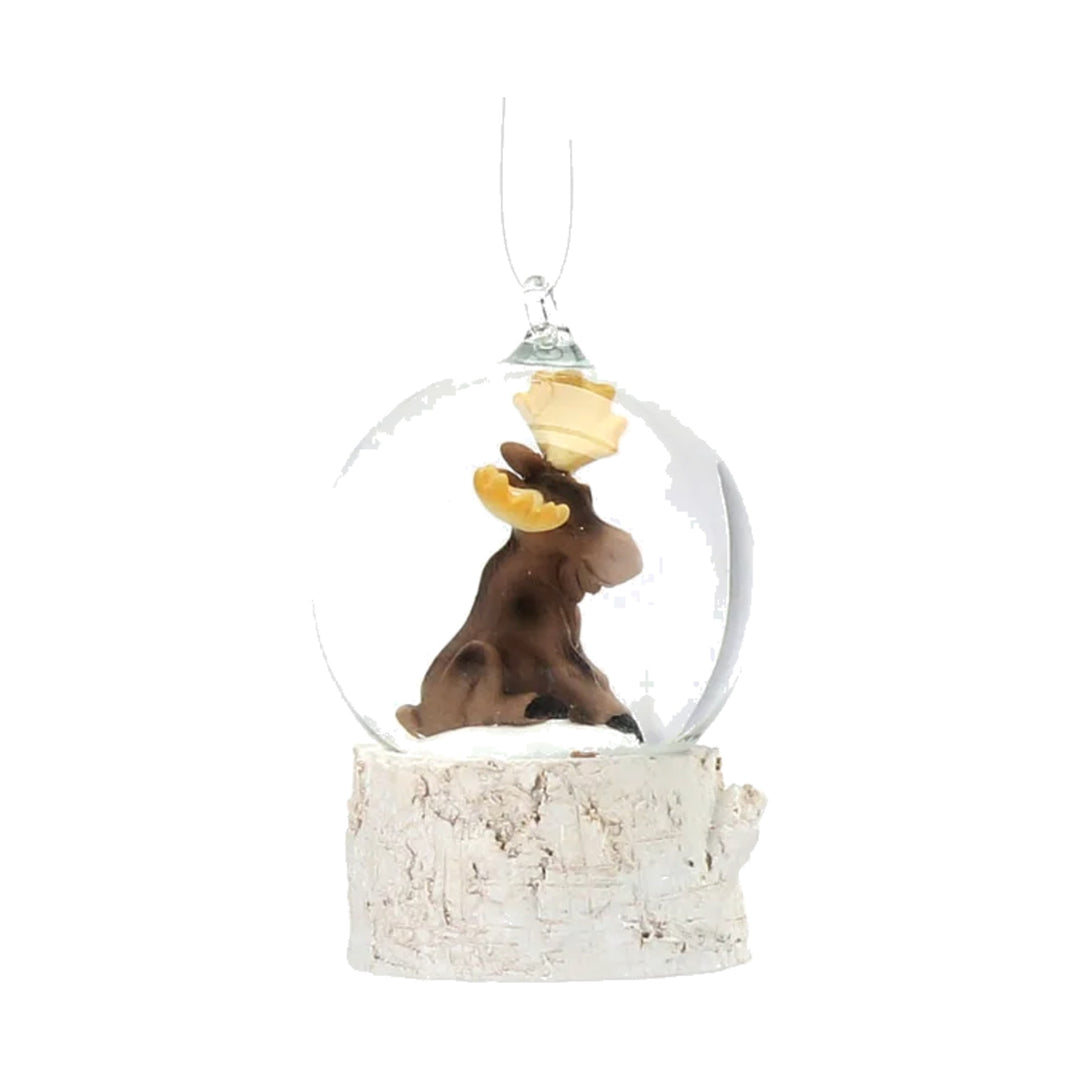 180 DEGREES Mini Woodland Animal Snow Globe