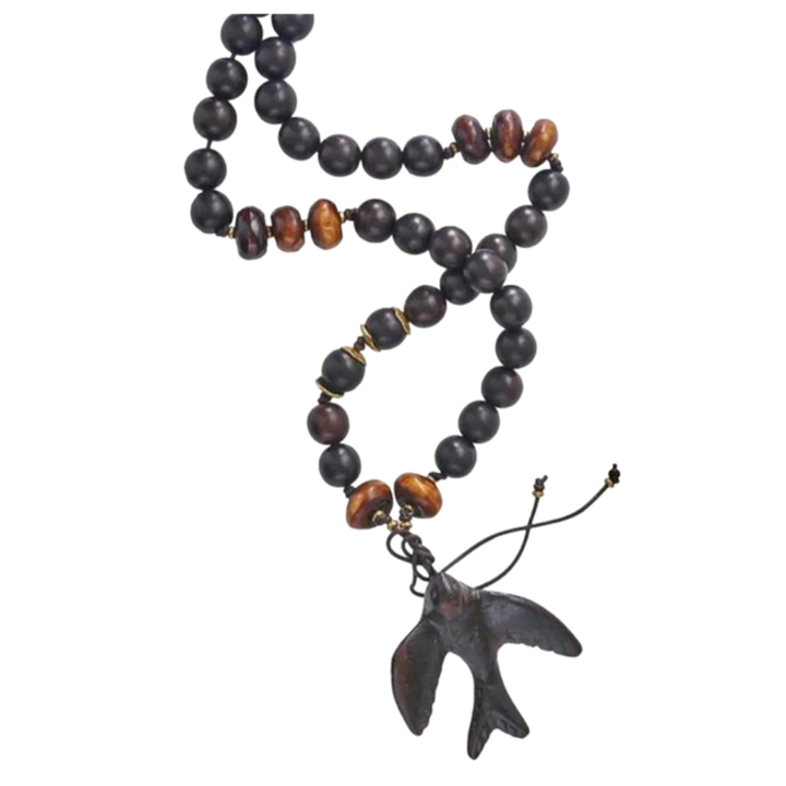 JAN BARBOGLIO La Palomita Blessing Beads With Iron Golondria