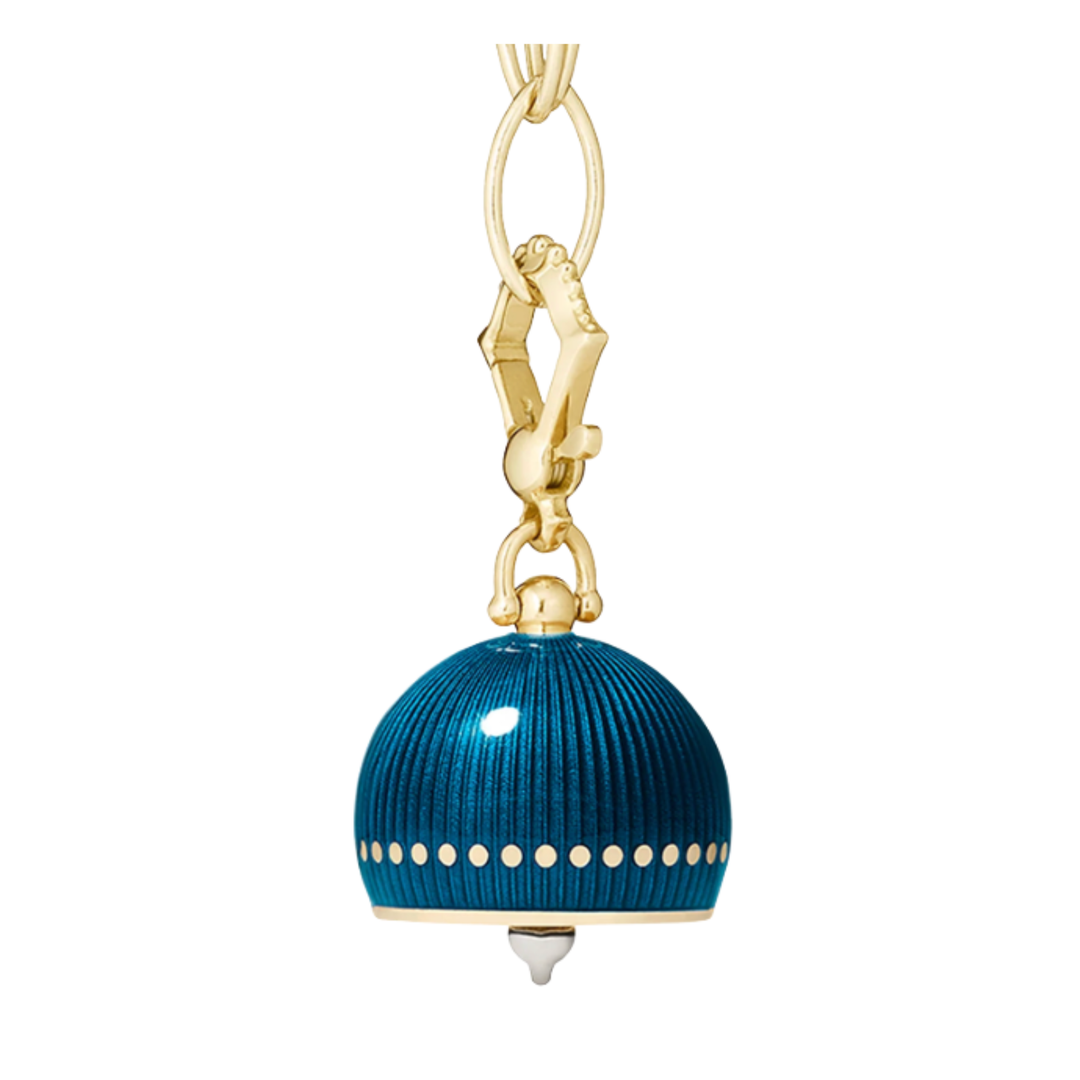 18K YG Enameled Meditation Bell #3