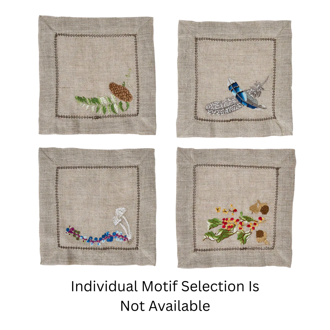 JULISKA Individually Sold Forest Walk Cocktail Napkins Default Title
