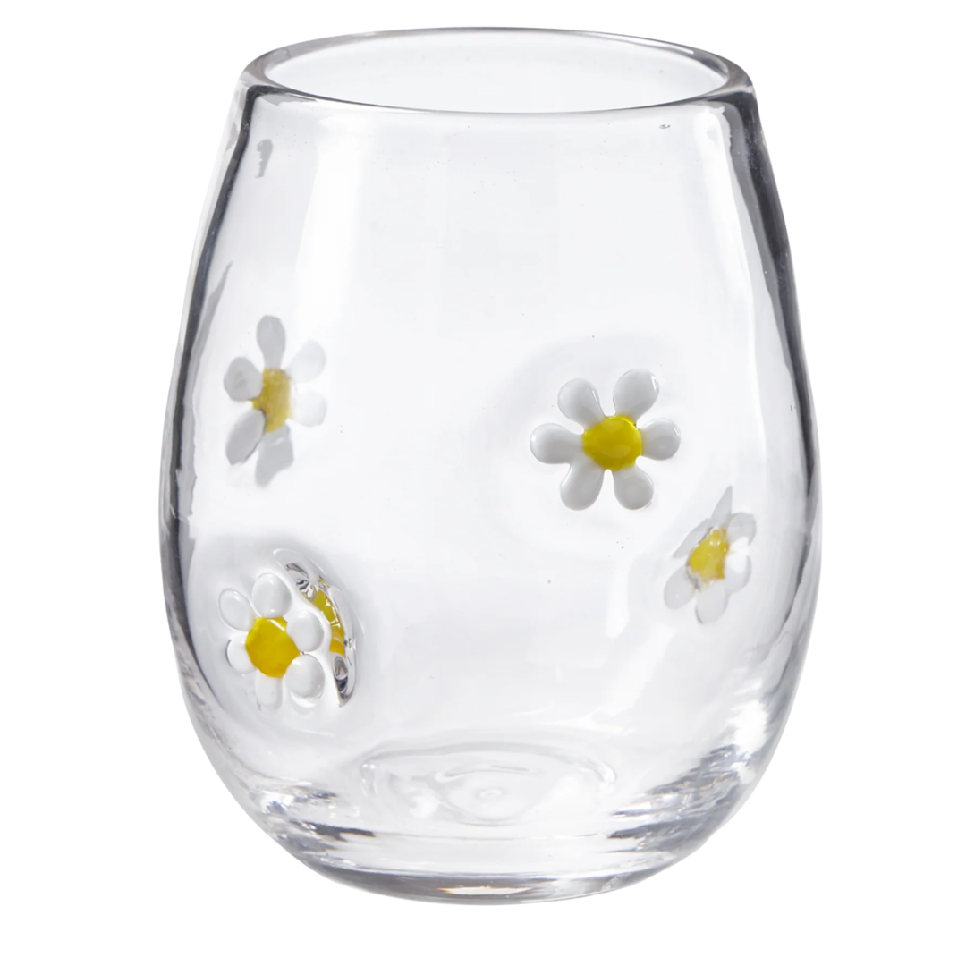 TAG Flower Stemless Wine Glass Default Title