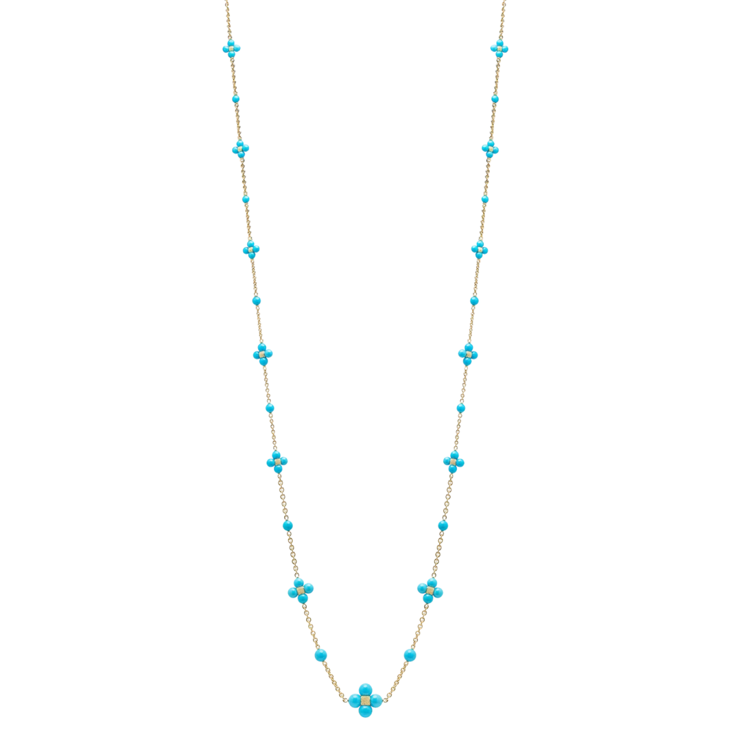 PAUL MORELLI Sequence Sleeping Beauty 36" Turquoise Necklace Default Title