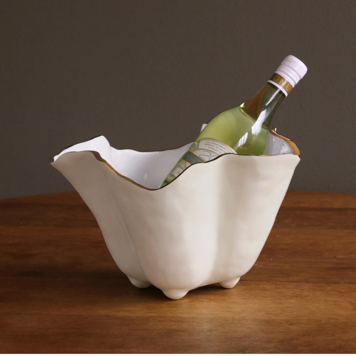BEATRIZ BALL Encanto Onyx Cream And White Ice Bucket