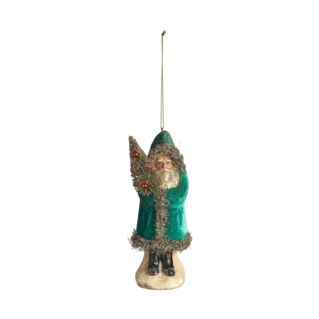 180 DEGREES Velvet Belsnickel Ornament