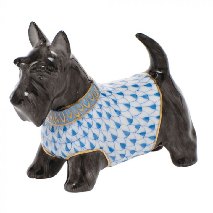 HEREND Scottie McDuff BLUE