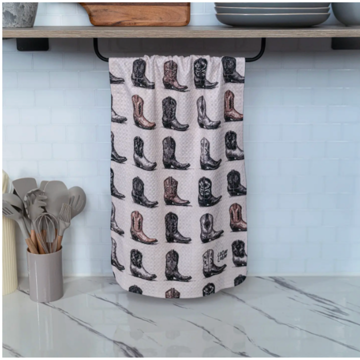 LOOM LOOM Boot Rows Kitchen Towel