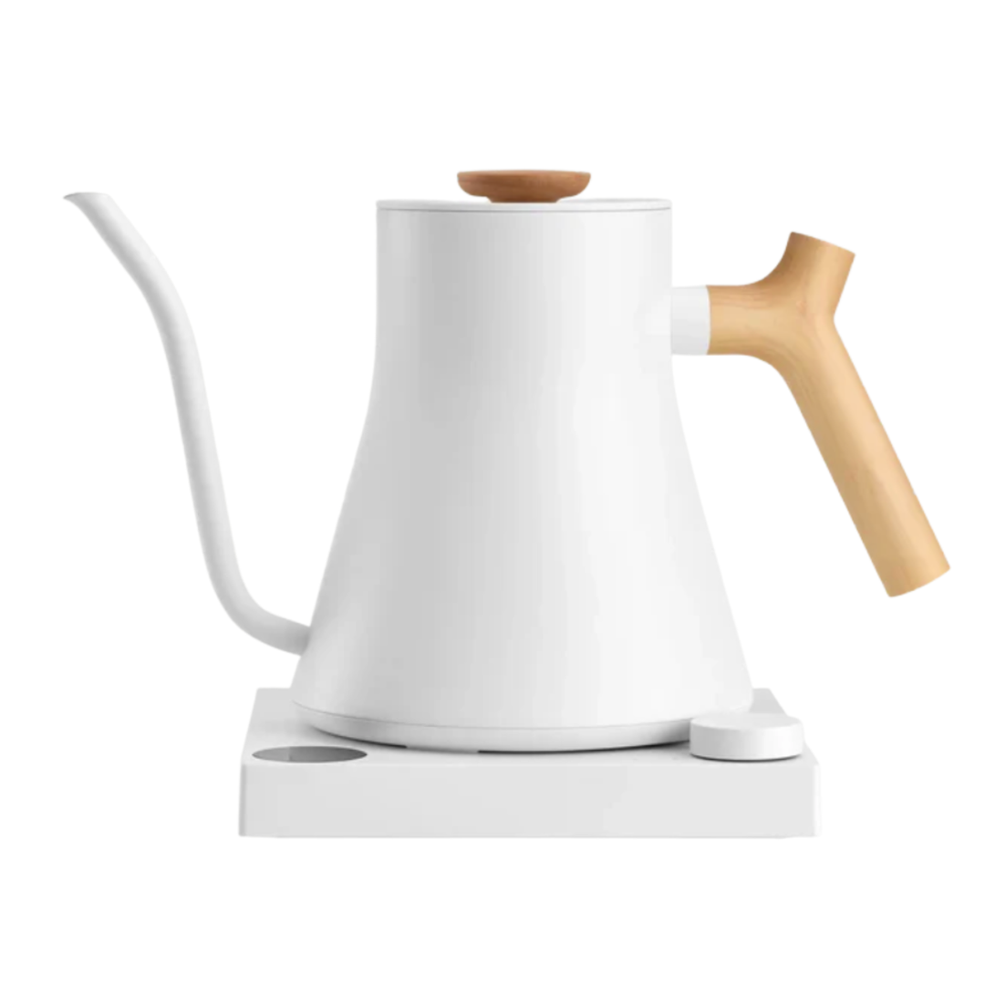 FELLOW EKG Pro Matte White Maple Handle Electric Kettle Default Title