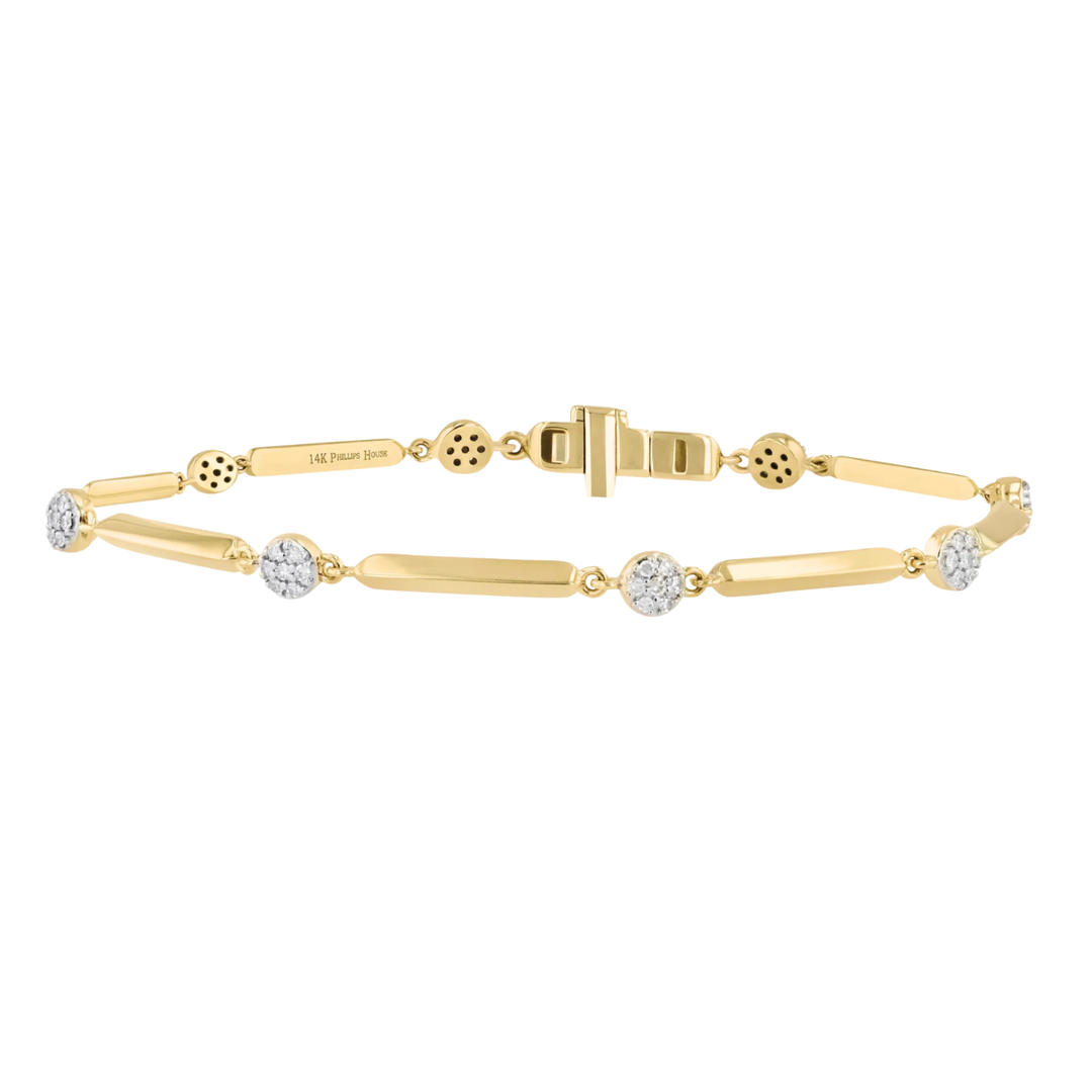 Phillips House Knife Edge Micro Infinity Line Bracelet Default Title