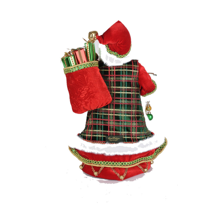 KAREN DIDION Yuletide Storyteller Santa Figure