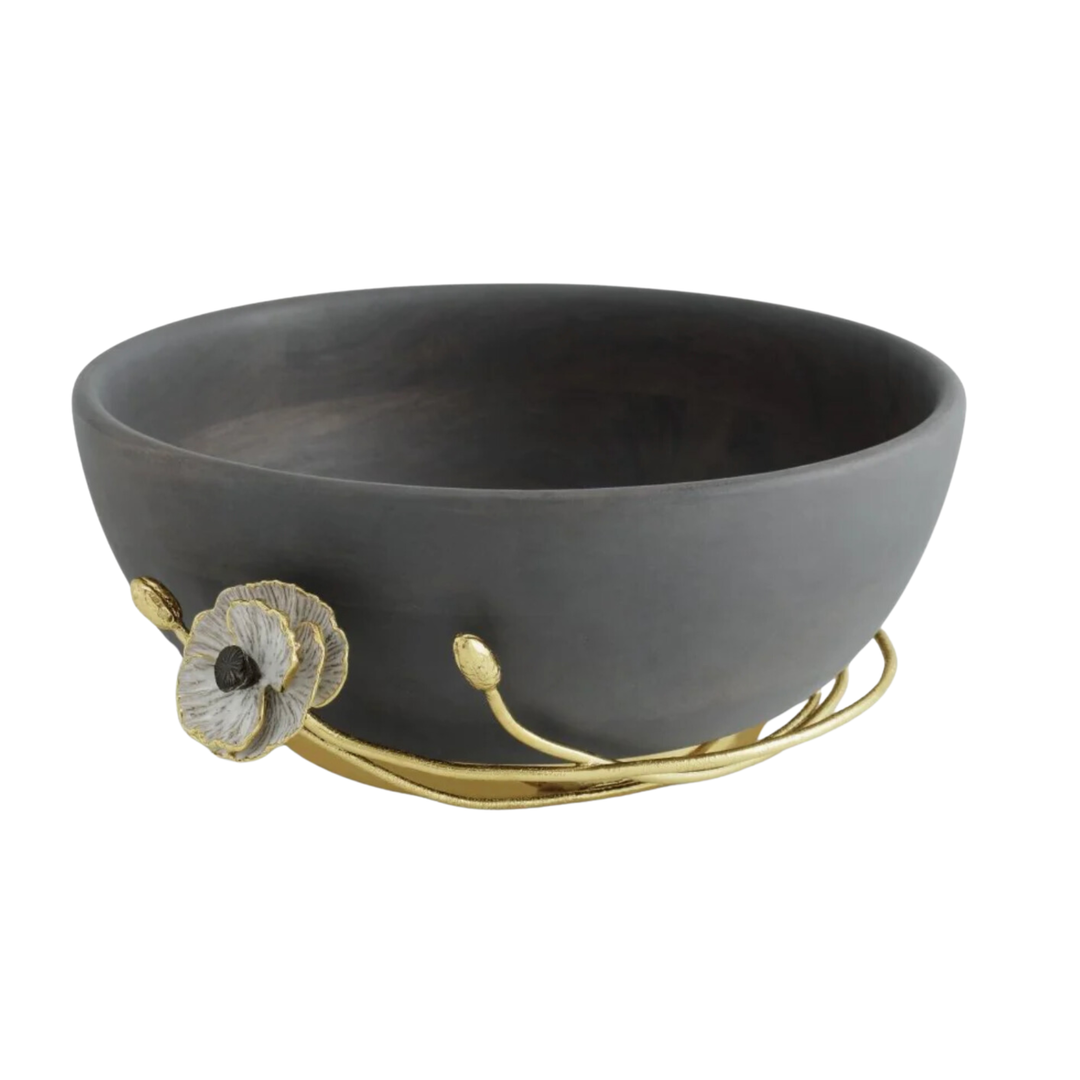 MICHAEL ARAM Anemone Wood Bowl