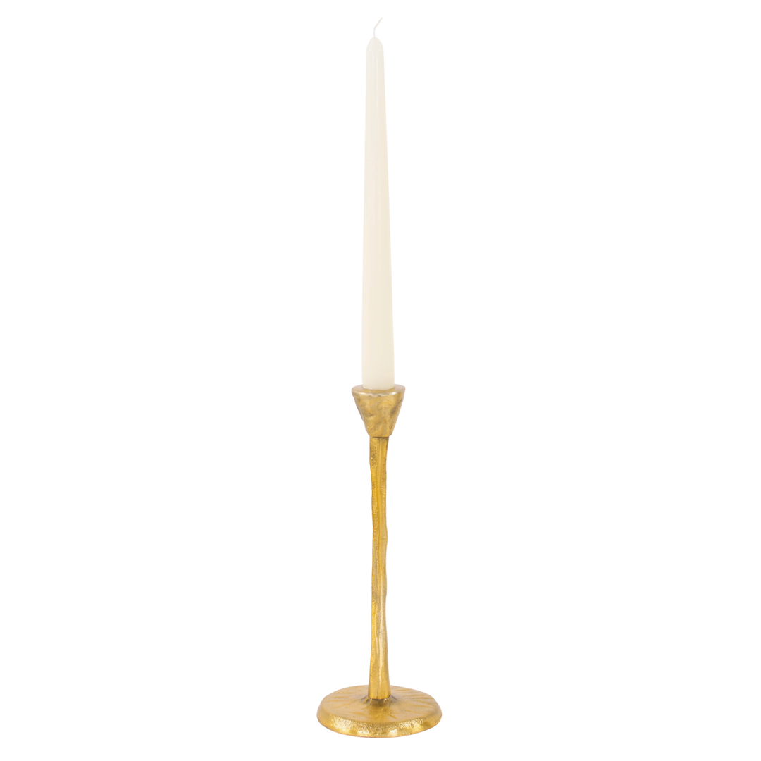 HOWARD ELLIOTT Beiner Antique Brass Short Candleholder Default Title