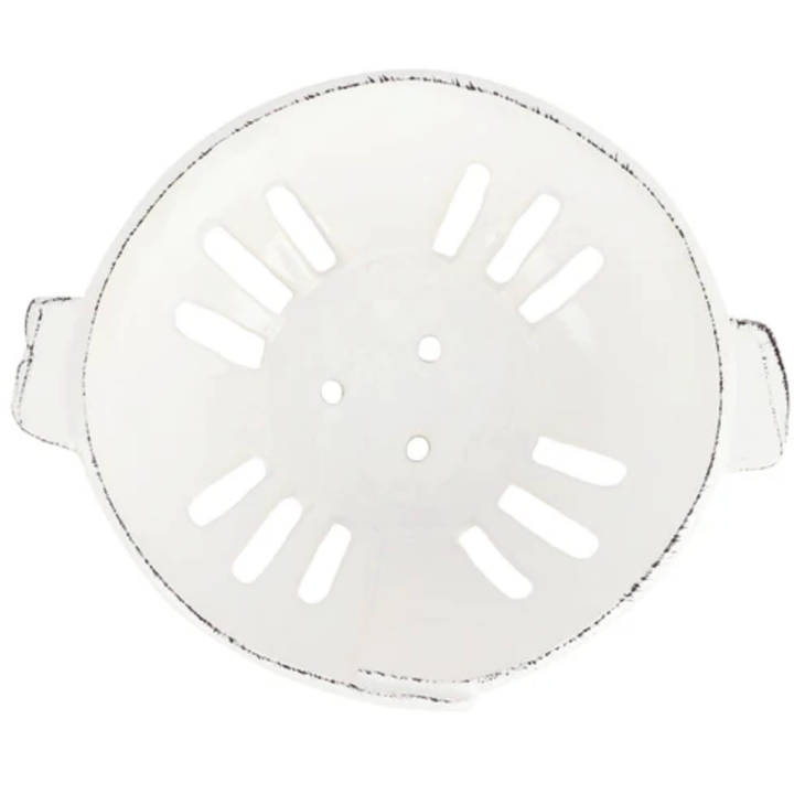 VIETRI Lastra White Colander