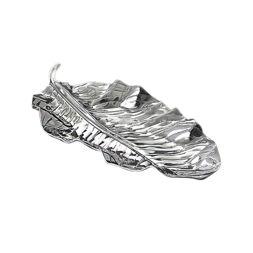 BEATRIZ BALL Garden Zebra Large Leaf Platter Default Title