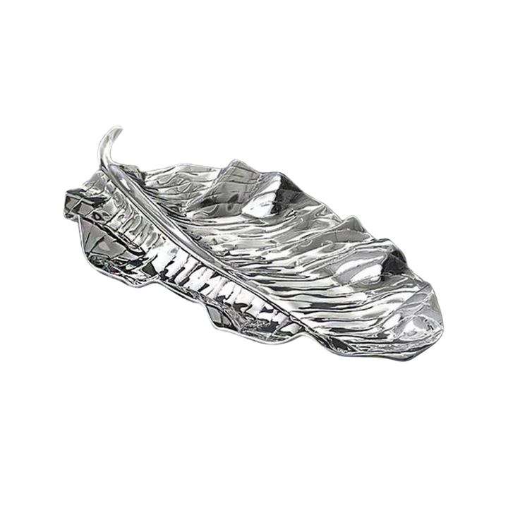 BEATRIZ BALL Garden Zebra Large Leaf Platter Default Title