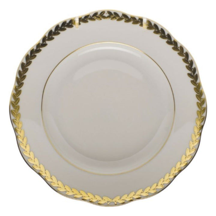 HEREND Golden Laurel Salad Plate