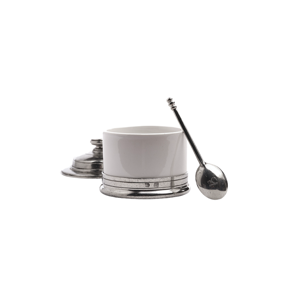 Tuscan Covered Bowl With Spoon