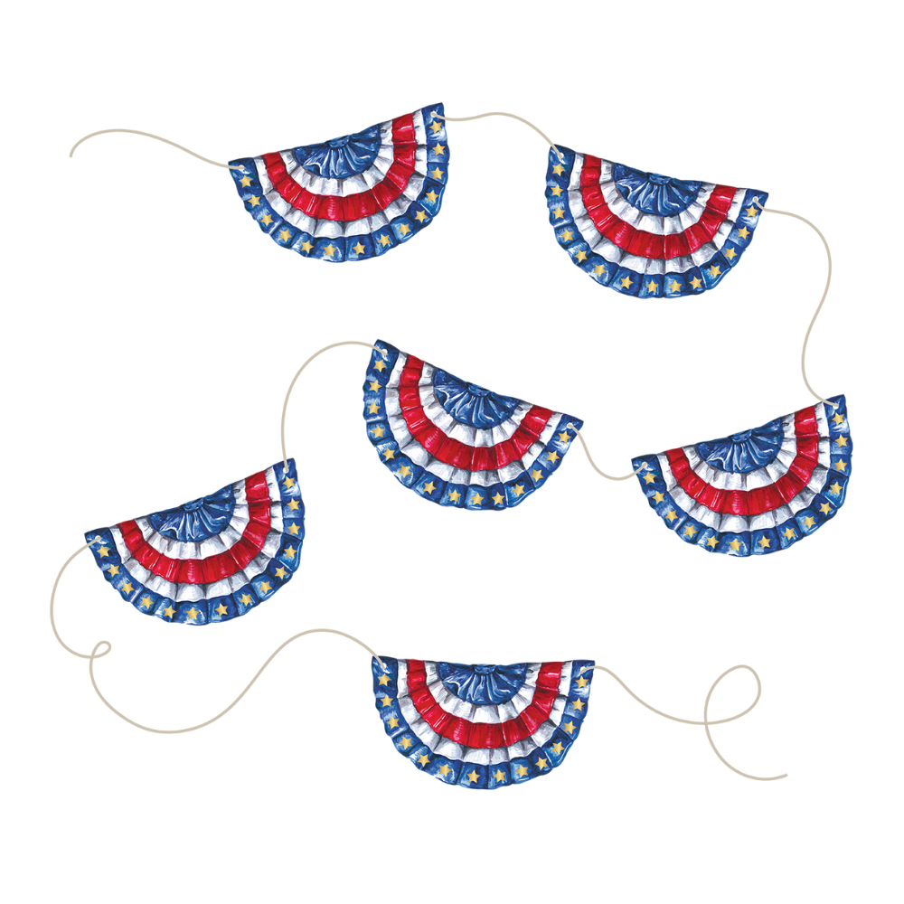 HESTER & COOK PATRIOTIC BUNTING