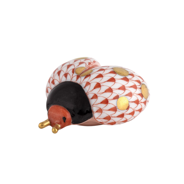 HEREND Flying Ladybug RUST