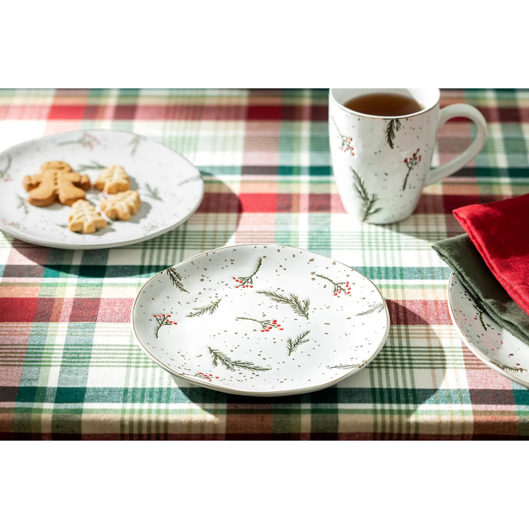GRACE TEAWARE Holly Berries Salad Plate