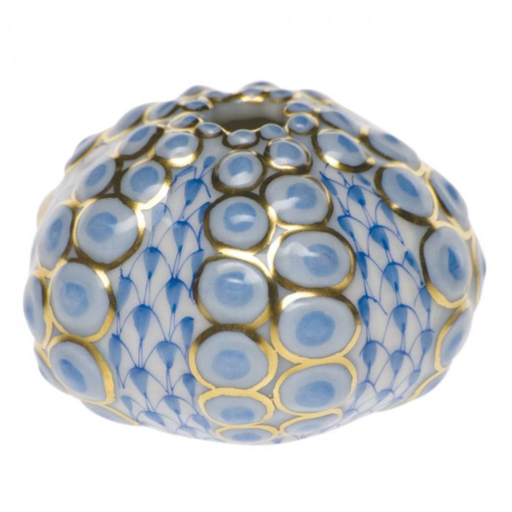 HEREND Sea Urchin BLUE