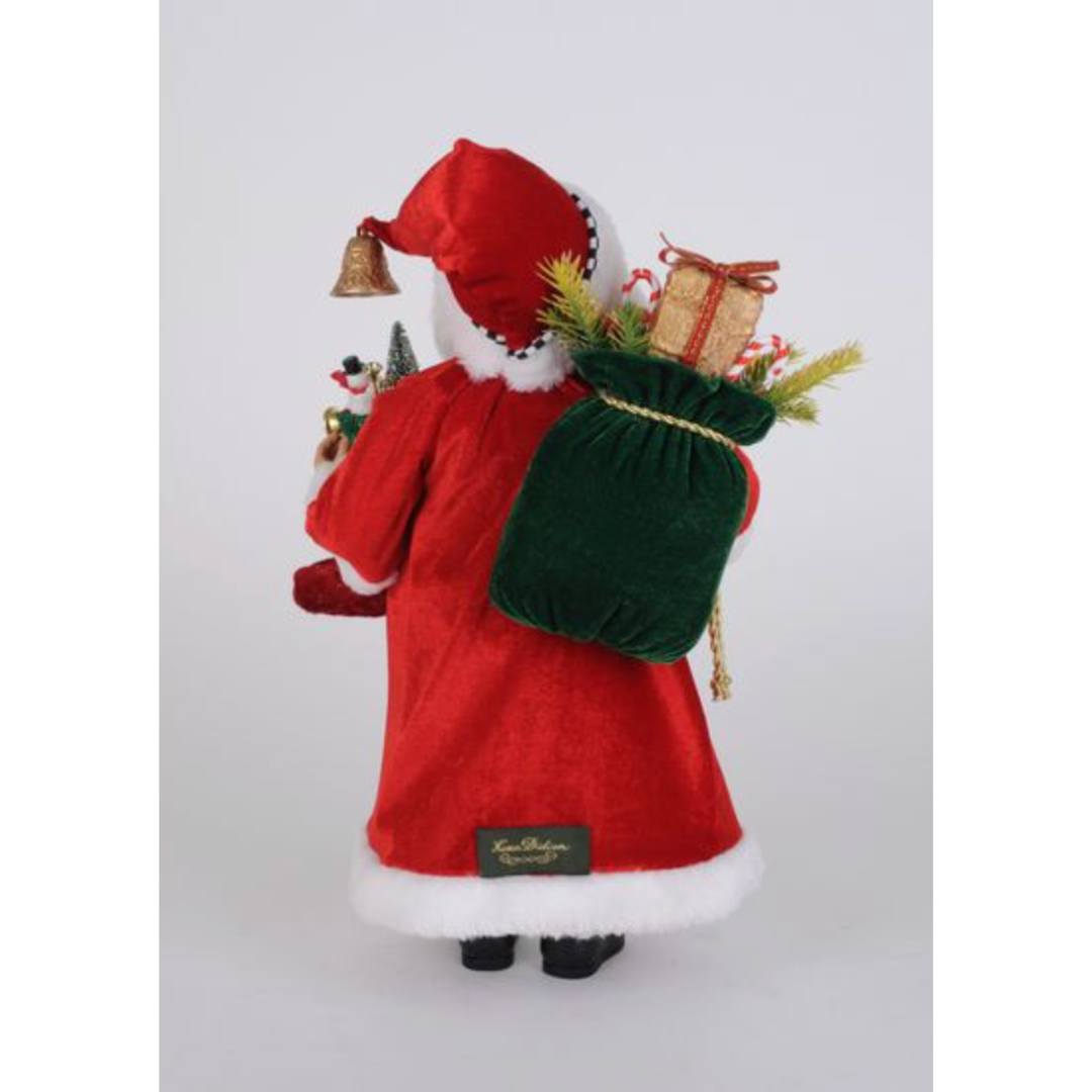 KAREN DIDION Tradiational Stocking Santa