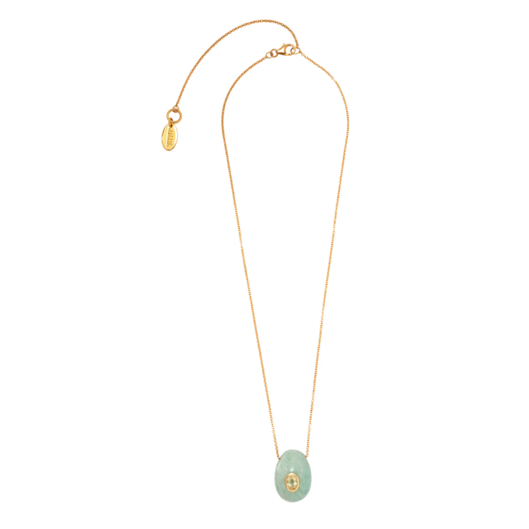 LIZZIE FORTUNATO Constance Amazonite Necklace