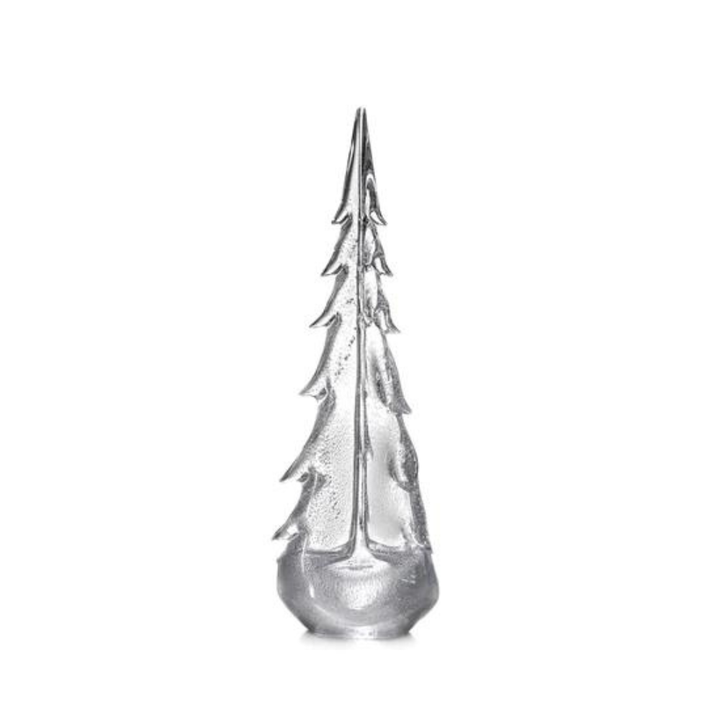 Evergreen 18" Silver Leaf Glass Tree