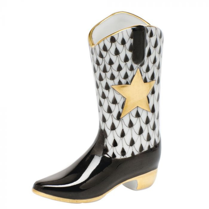 HEREND Cowboy BLACK