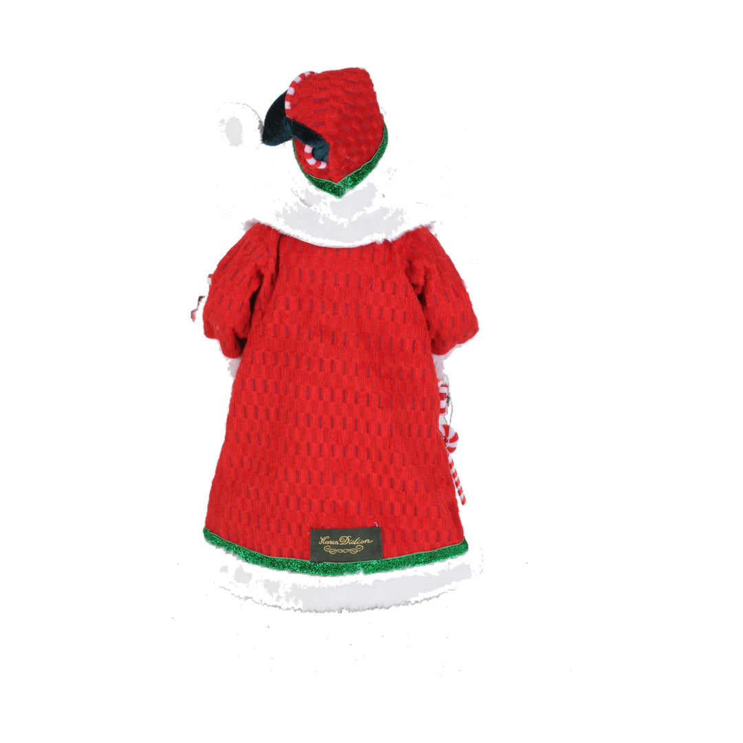 KAREN DIDION Peppermint Express Santa Figure