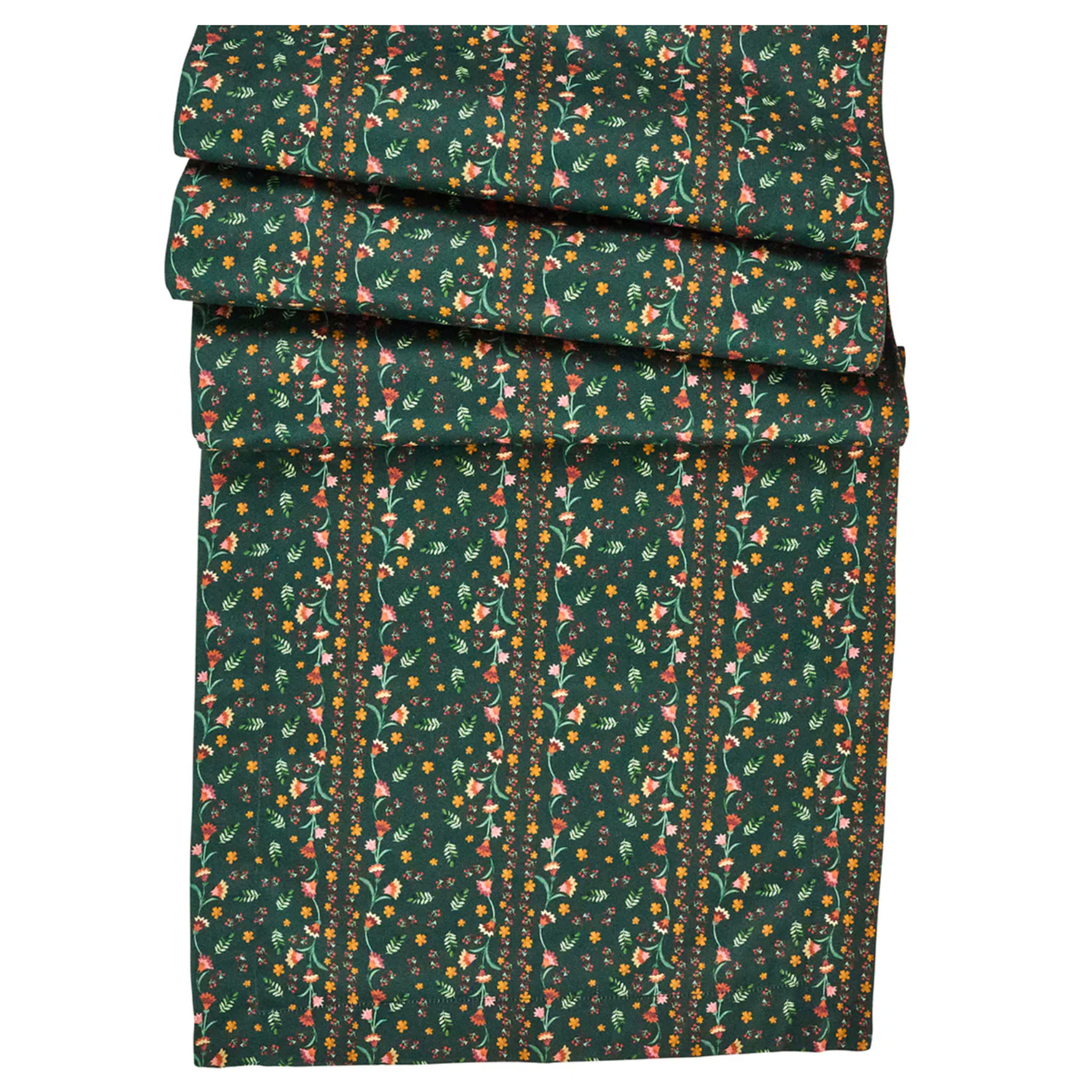 JULISKA Klara Evergreen Table Runner