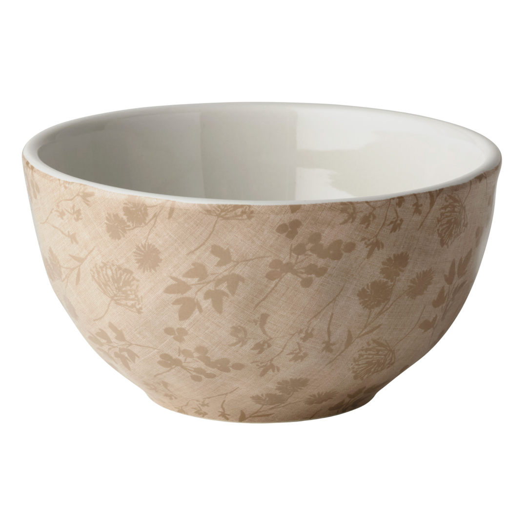 CERTIFIED INTERNATIONAL Wildflower Beige Ice Cream Bowl Default Title