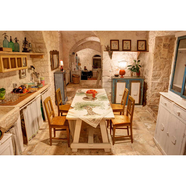 TESSITURA TOSCANA D.O.P Naturale Tablecloth