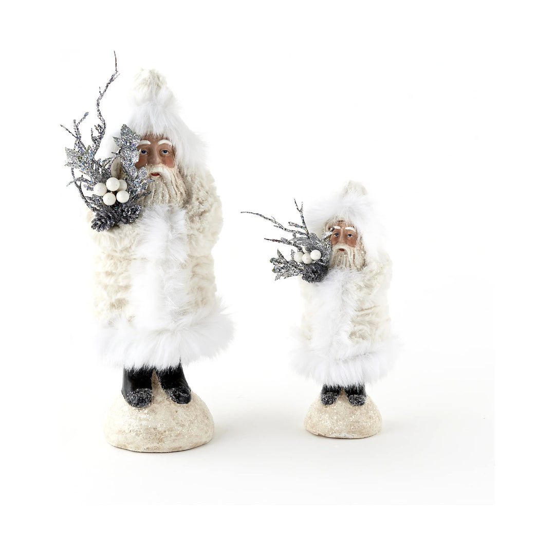 180 DEGREES White Furry Paper Pulp Belsnickel 8.5" Default Title