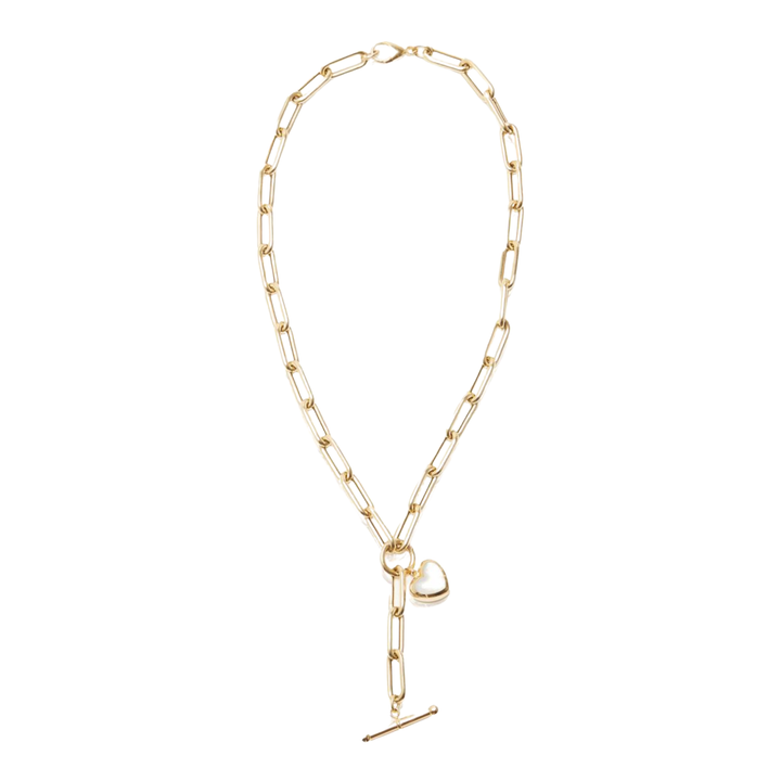 KELLY FLETCHER Lariate 18K Yellow Gold Oversize Necklace