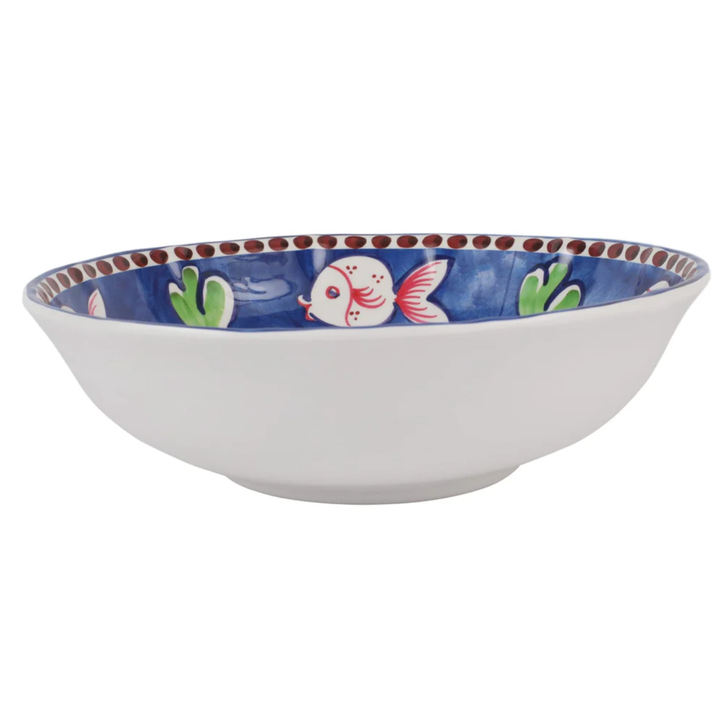 VIETRI Melamine Campagna Pesce Large Serving Bowl