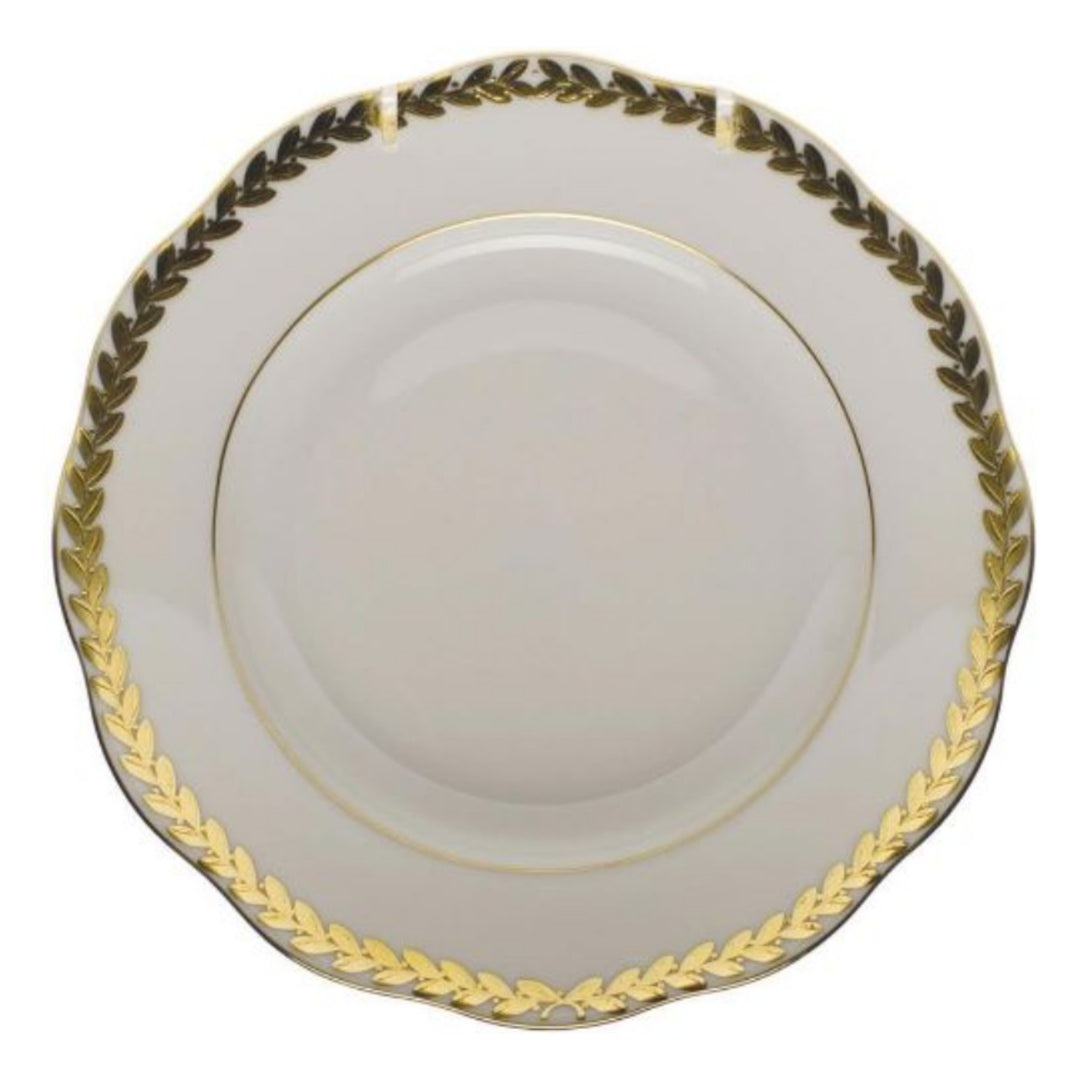 HEREND Golden Laurel Bread and Butter Plate