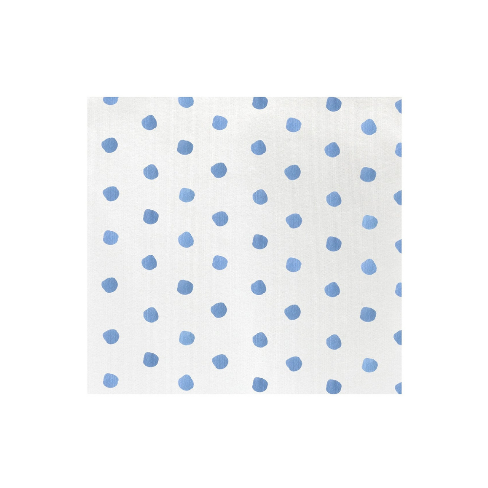 VIETRI Papersoft Dot Light Blue Dinner Napkins PK-20 Default Title