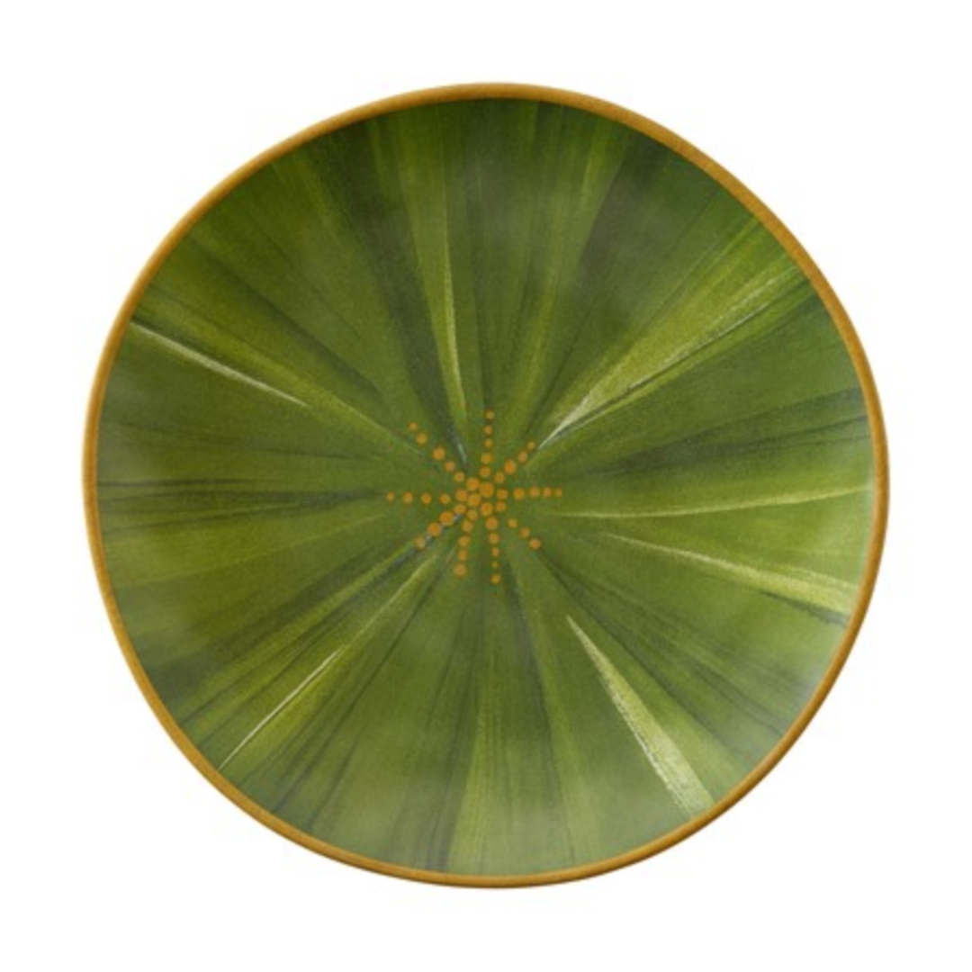 MERRITT Botanic Garden Melamine Lilypad Dinner Plate