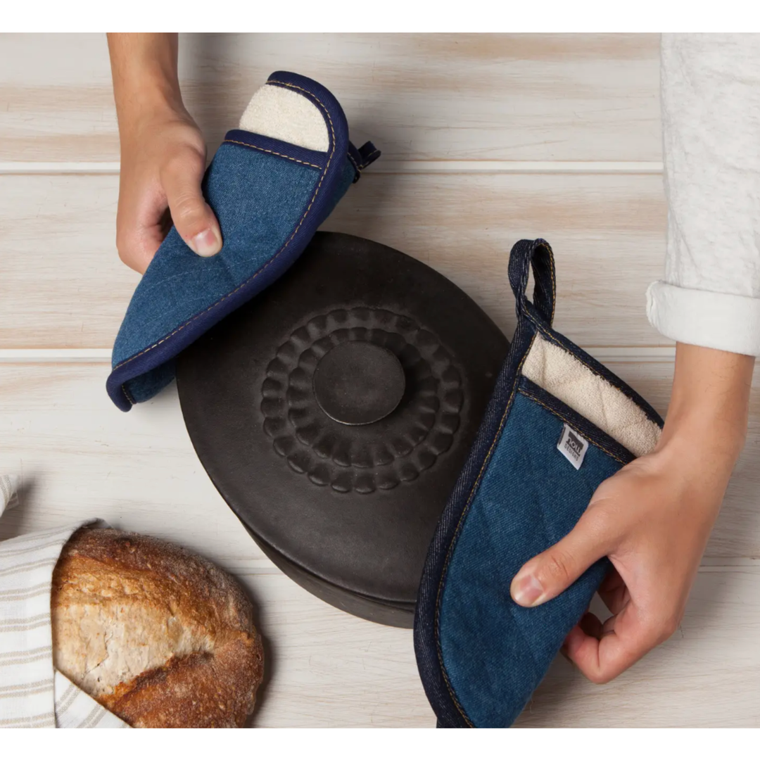 NOW DESIGNS Superior Denium Potholder Default Title